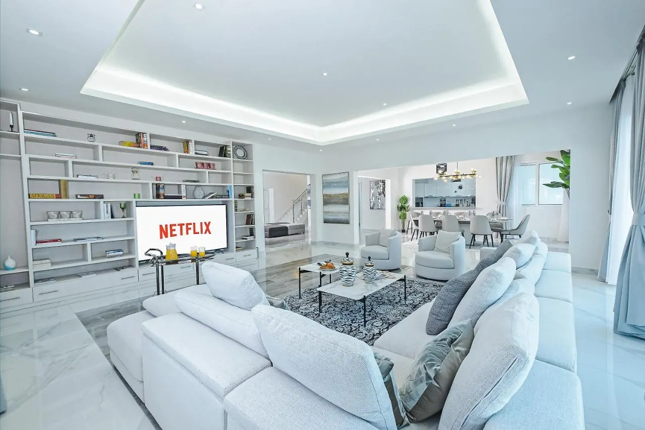 Luxury Modern White Villa On Island 9,500 Sqft Dubai