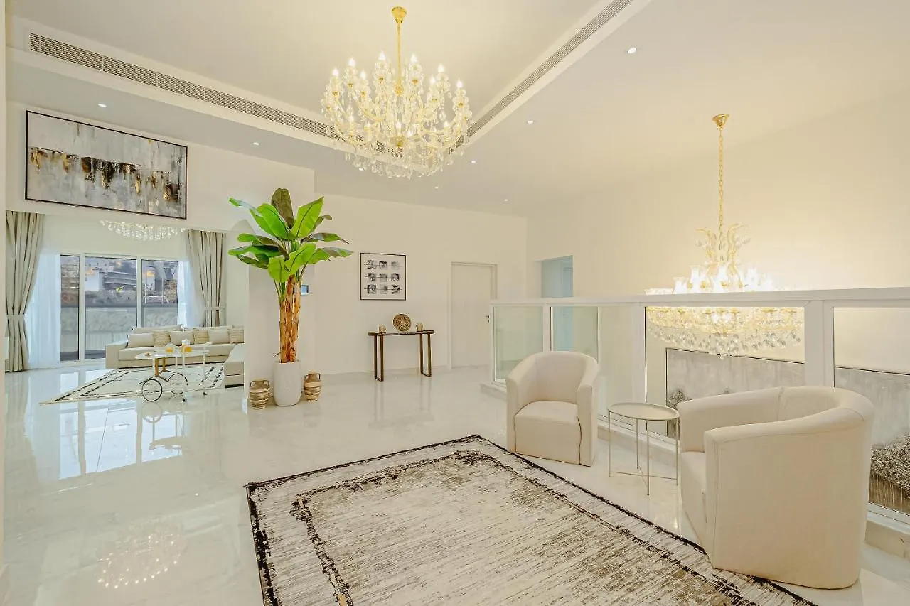 Luxury Modern White Villa On Island 9,500 Sqft Dubai
