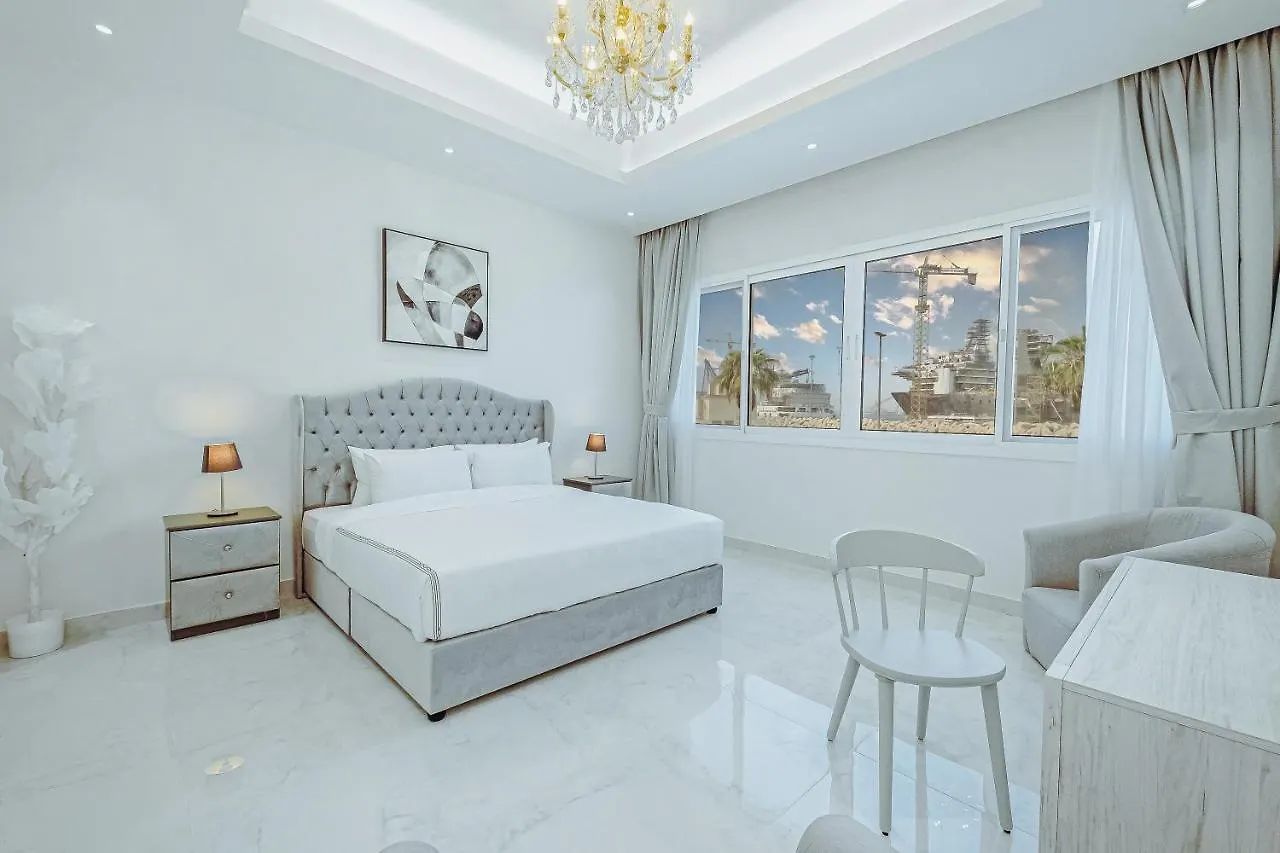 Luxury Modern White Villa On Island 9,500 Sqft Dubai