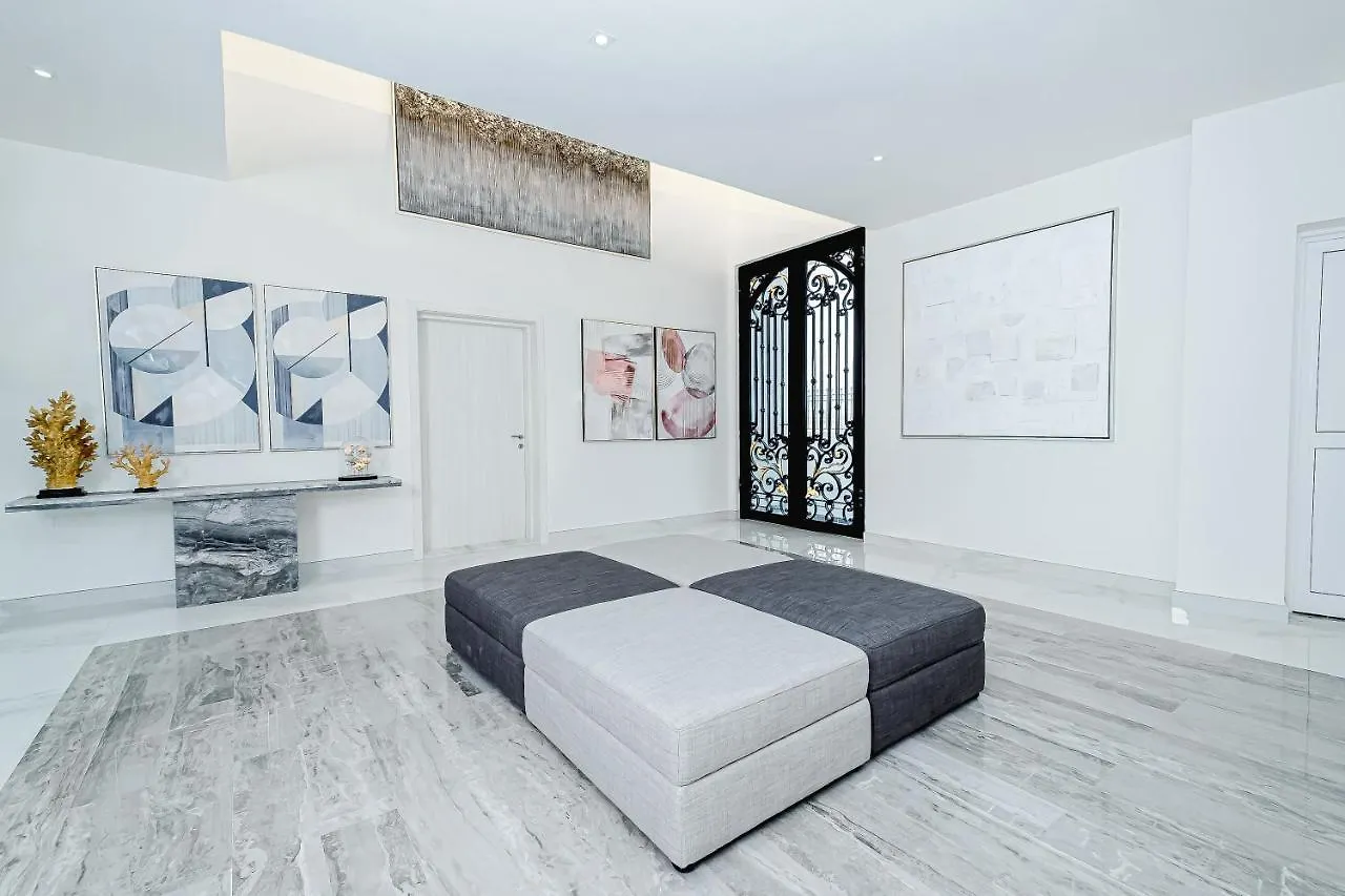 Luxury Modern White Villa On Island 9,500 Sqft Dubai