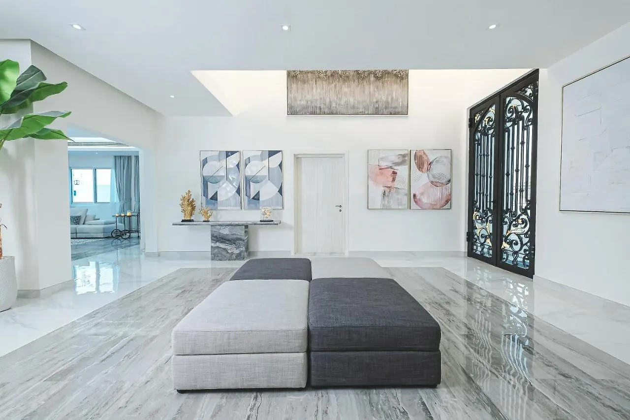 Luxury Modern White Villa On Island 9,500 Sqft Dubai